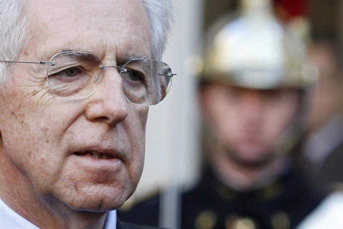 El Primer Ministro Italiano, Mario Monti