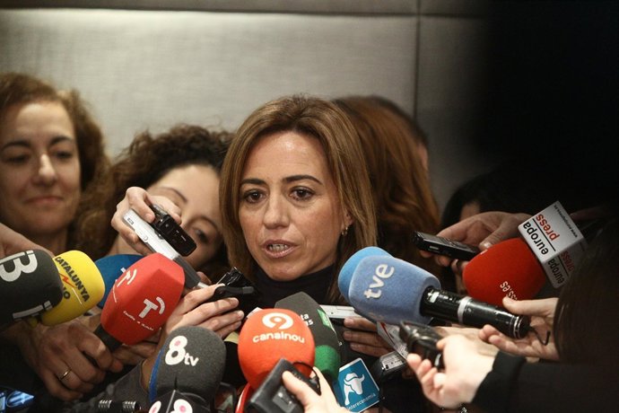 Carme Chacón Presenta Su Candidatura En Madrid