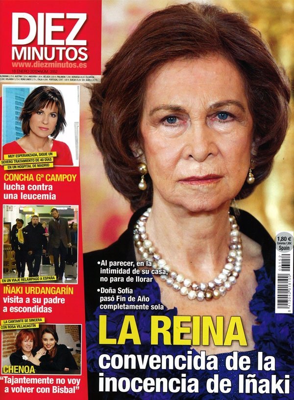 Portada Revista 'Diez Minutos' 11 De Enero