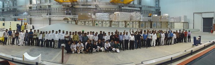 Fábrica De Palas De Gamesa En India