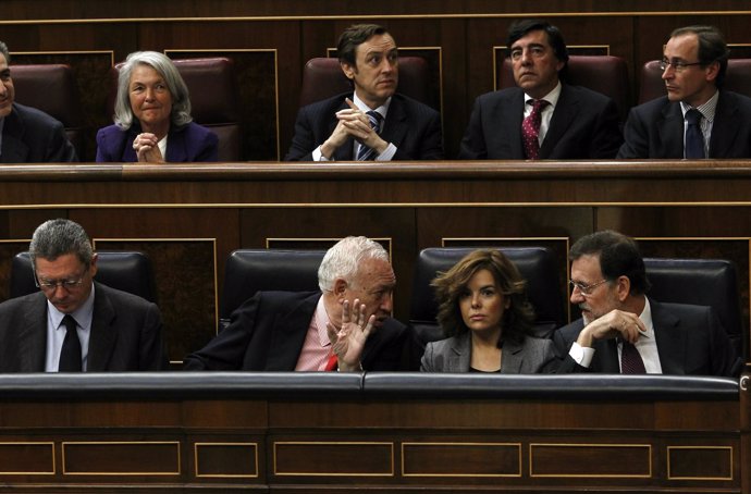 Mariano Rajoy, En El Congreso De Los Diputados