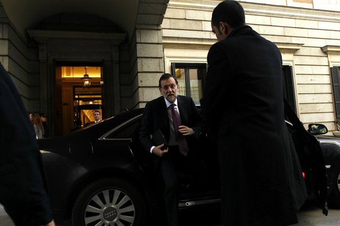 Mariano Rajoy, En El Congreso De Los Diputados