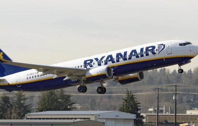 Avión de Ryanair