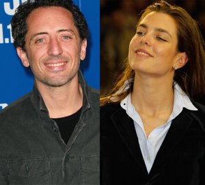 Montaje De Carlota Casiraghi Y El Actor Cómico Gad Elmaleh