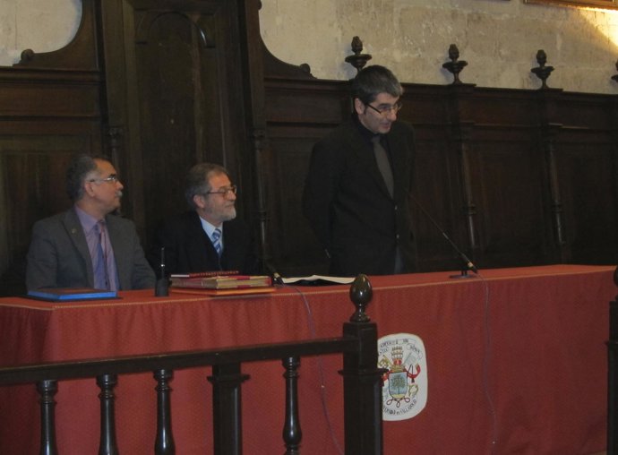 De Izq. A Drcha., Miguel Ángel González Rebollo, Marcos Sacristán Y Sahelices