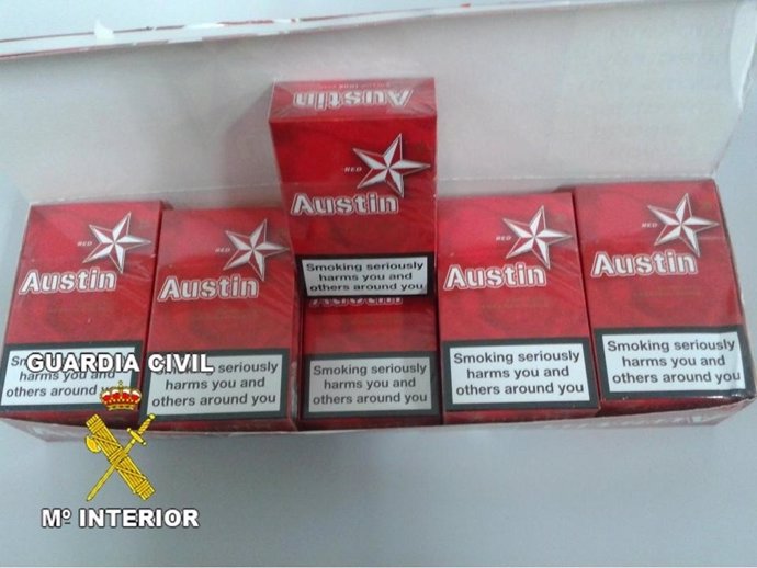 Cajetillas De Tabaco Intervenidas En La Operación