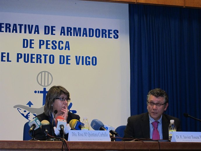 Javier Touza y Rosa Quintana