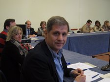 Alberto Fernández (PP) En Su Reunión Con Su Grupo Municipal