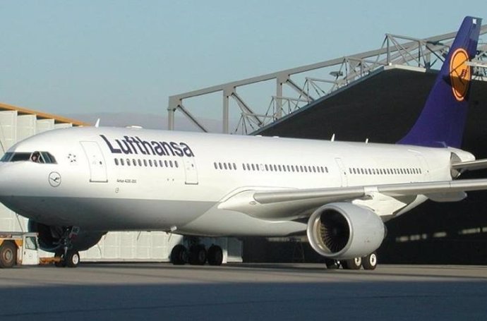 Avión De Lufthansa