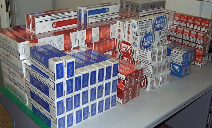 Tabaco Intervenido En El Aeropuerto De Alvedro.