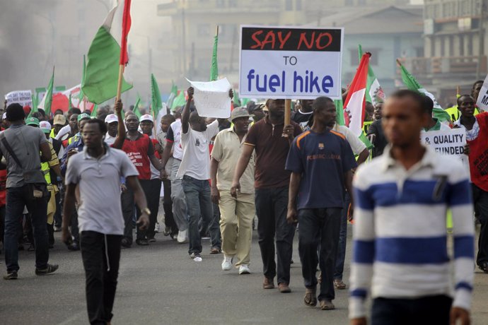 Huelga General Contra La Subida De Precios En Nigeria