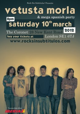 Cartel De Vetusta Morla