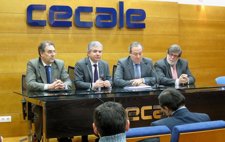 Rueda De Prensa De Cecale Tras La Reunión De Su Junta Directiva.