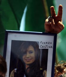 Ánimos A La Presidenta Argentina, Cristina Fernández De Kirchner