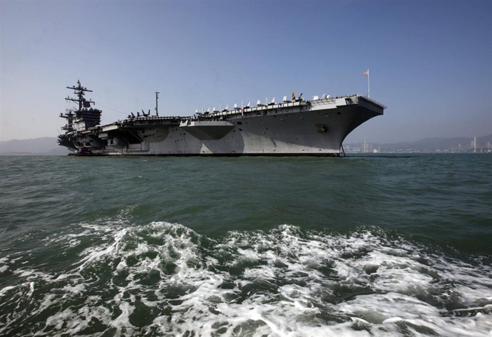 Portaaviones Estadounidense USS Carl Vinson 