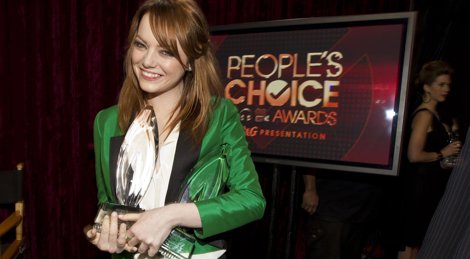 Emma Stone En Los People Choice Awards