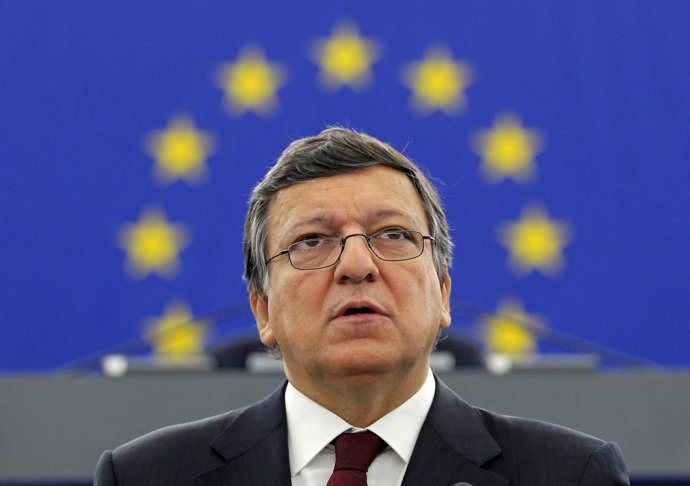 El Presidente De La Comisión Europea, José Manuel Durao Barroso