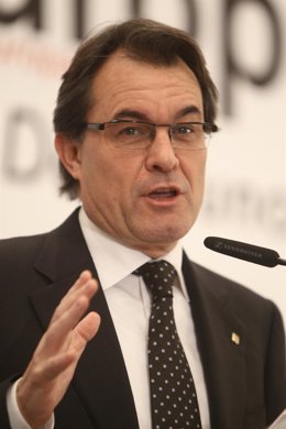 Artur Mas En Los Desayunos De Europa Press