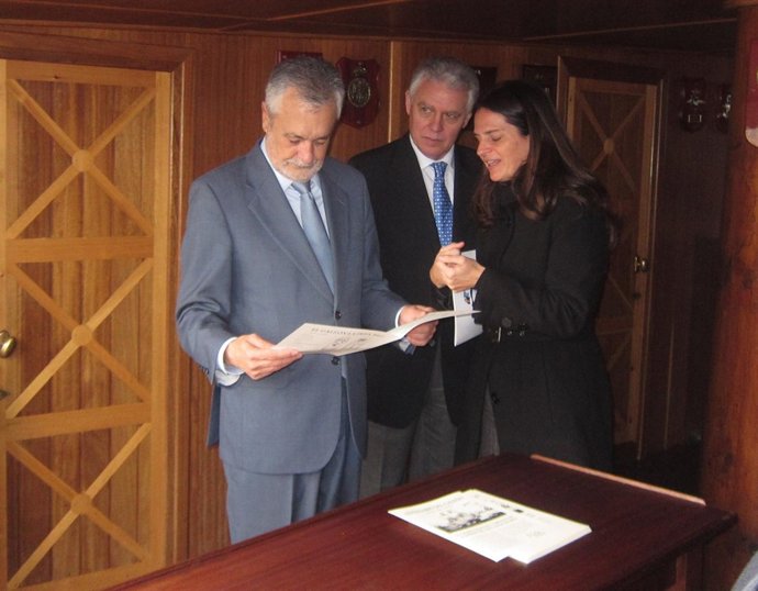 Griñán Visita En Sevilla El Galeón La Pepa