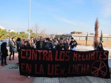 Manifestación Recortes Uex