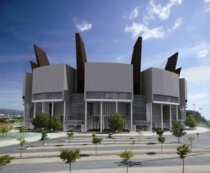 Imagen Que Tendrá El Buesa Arena Cuando Finalicen Las Obras.