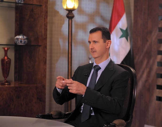 El Presidente Sirio, Al Assad, En Una Entrevista En Televisión En Agosto De 2011