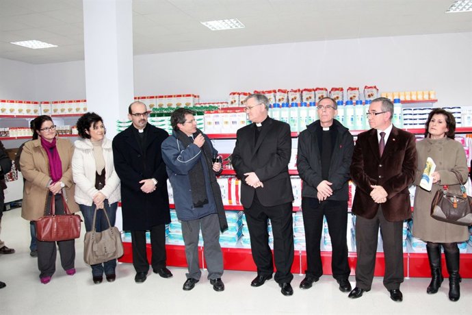 Bendición Del Economato Social "Mambré" En Lorca