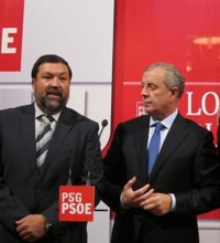 Caamaño, "a disposición" del PSdeG, pero avala que Pachi Vázquez "lo está haciendo muy bien"