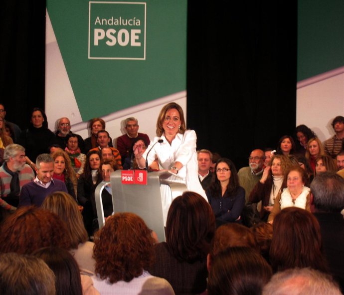 Carme Chacón, Hoy En Un Acto En Sevilla