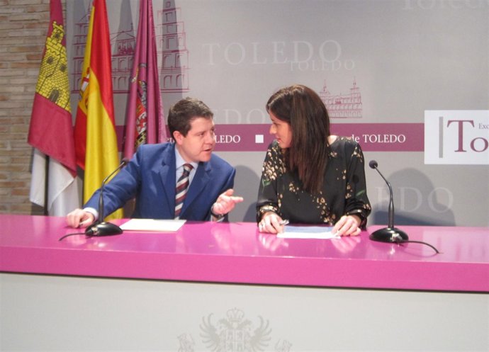 García-Page Y Ana Isabel Fernanadez