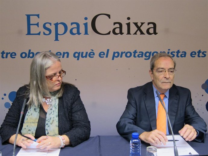 Maite Fandos Y Jaume Lanaspa Presentan Espaicaixa En Barcelona