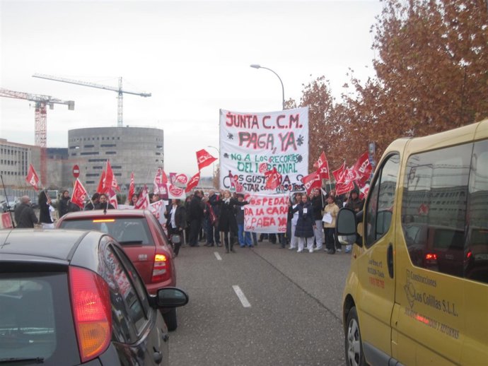 Manifestación Limpiadoras
