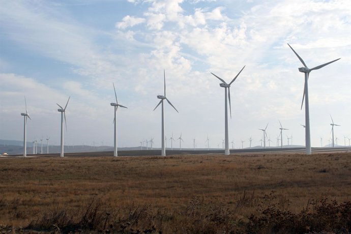 Molinos de energía eólica en Andalucía