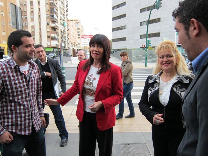 La Consejera De Igualdad De Andalucía, Micaela Navarro 