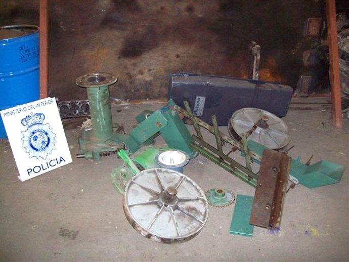 Maquinaria Incautada