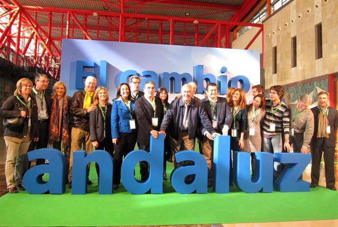 Javier Arenas Y Miembros Del PP-A