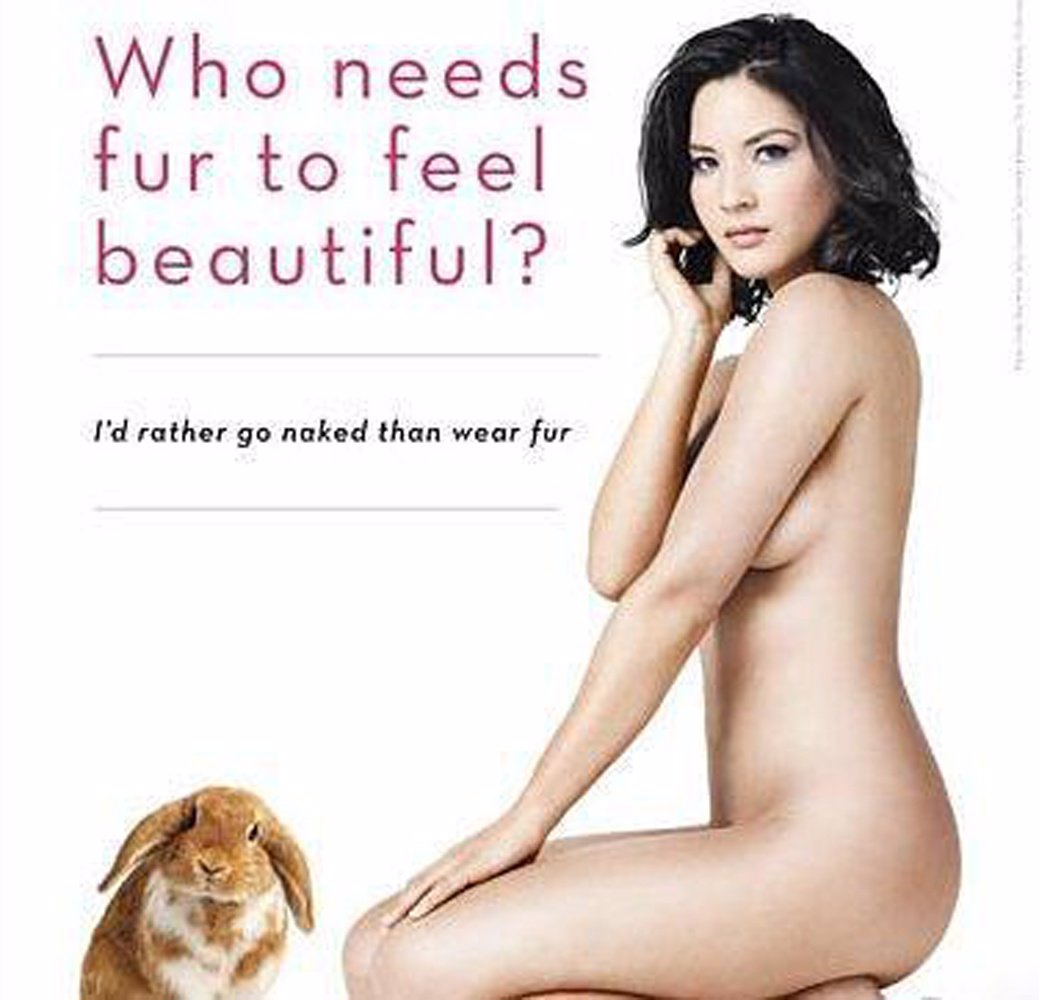 Olivia Munn Se Desnuda Para PETA 