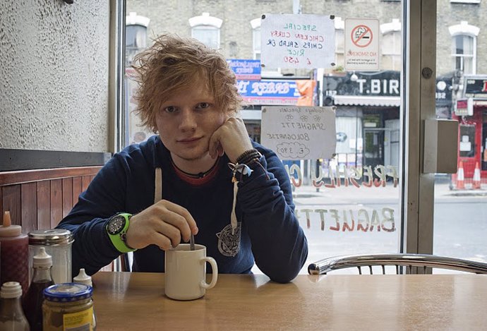 El Cantante Británico Ed Sheeran En Una Foto Promocional