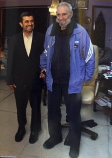 Mahmud Ahmadineyad Y Fidel Castro