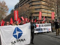 Extrabajadores de Santana exigen a la Junta de Andalucía que cumpla sus compromisos