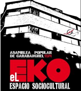 Cartel Del Antiguo Economato 'Okupado' Autodenominado 'Eko'