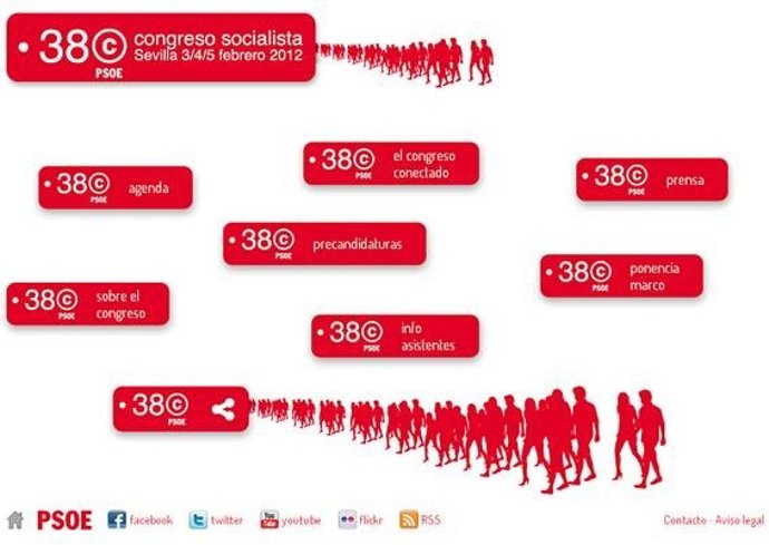Página Web Del 38º Congreso Federal Del PSOE