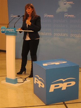 La Presidenta Del PPC, Alicia Sánchez-Camacho