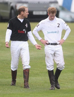 Los Principes Guillermo Y Enrique