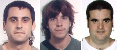 Los Etarras Rubén Rivero Campo, Iñigo Sancho Marcos Y Jon Echeverria Oyarbide