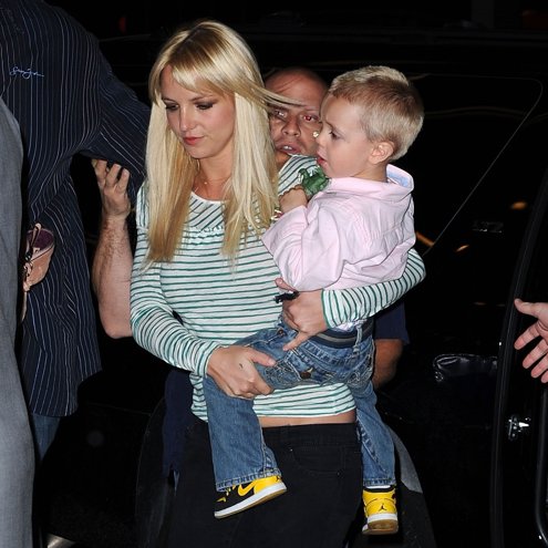  Britney Spears Y Su Hijo Sean Preston