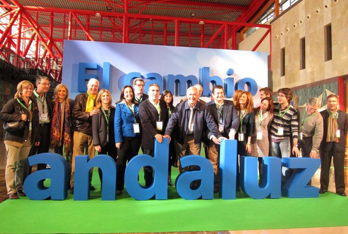 Javier Arenas Y Miembros Del PP-A