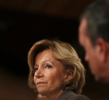 La Vicepresidenta Económica En Funciones, Elena Salgado