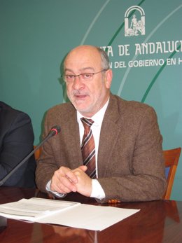 El Delegado De La Junta  En Huelva, Manuel Alfonso Jiménez.
