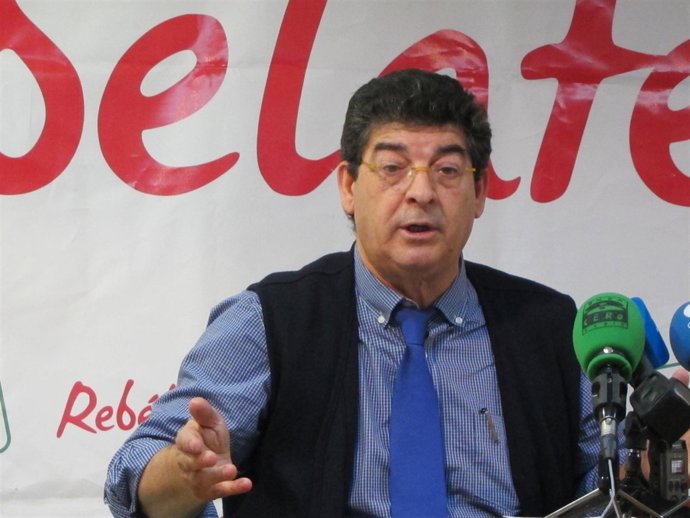 Valderas, En Rueda De Prensa En Almería